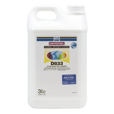 [PPG.D833/E3] 3ltr PPG Universal Slow Reactive Thinner (Each)