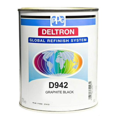 [PPG.D942/E1] 1ltr PPG Deltron GRS BC Graphite Black Tinter (Each)