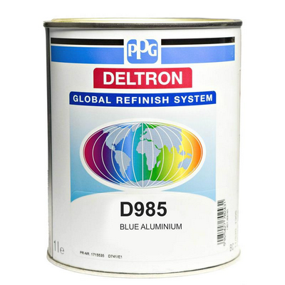 [PPG.D985/E1] 1ltr PPG Deltron GRS BC Blue Aluminium Tinter (Each)