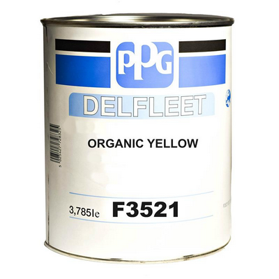[PPG.F3521/E3.785] 3.785ltr PPG Delfleet High Strength Organic Yellow Tinter (Each)