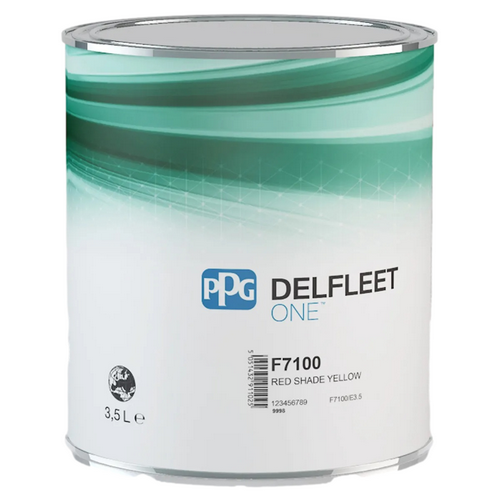 [PPG.F7100/E3.5] 3.5ltr PPG Delfleet One Red Shade Yellow Tinter (Each)