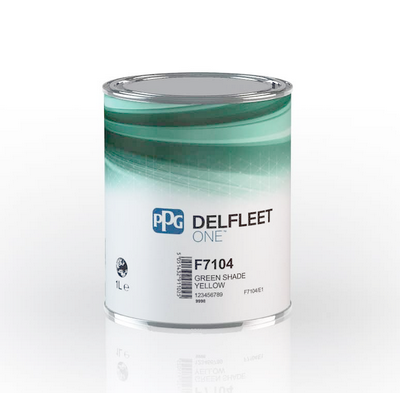 [PPG.F7104/E1] 1ltr PPG Delfleet One Green Shade Yellow Tinter (Each)