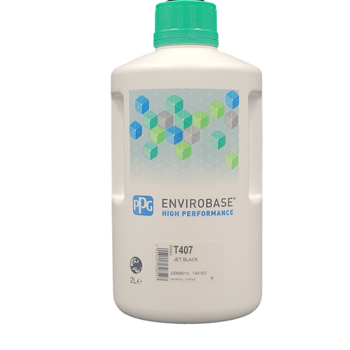 [PPG.T407/E2] 2ltr PPG Envirobase High Performance Jet Black Tinter (Each)