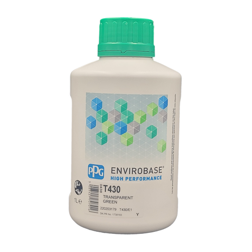 [PPG.T430/E1] 1ltr PPG Envirobase High Performance Transparent Green Tinter (E