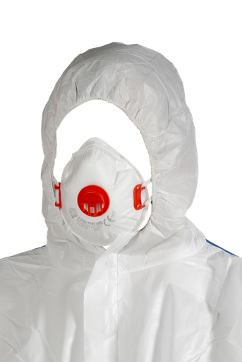 [421321] Duren FFP2V NR D Dust Mask With Valve, 10pcs