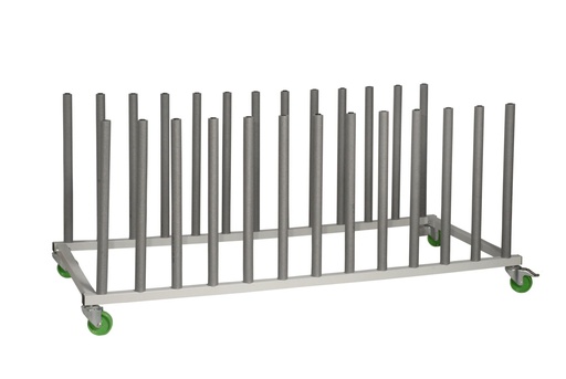[FMT1227] Fast Mover Mobile vehicle panel storage rack for 12  panels.  2000mm x 780mm