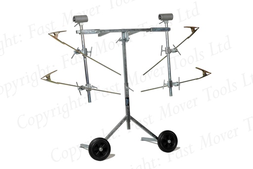 [FMT1750] Fast Mover Sprayers mobile bumper spraying stand, fully adjustable & rotating
