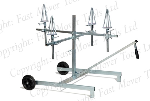 [FMT1800] Fast Mover Sprayers alloy wheel painting stand. Will take 4 large alloy wheels. Fully adjustable and spinning
