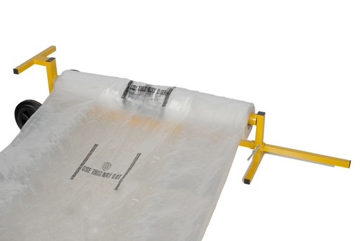 [FMT302] Fast Mover Masking film mobile dispenser. 1400mm high. Width adjustable