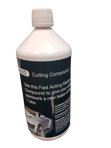 [FMT3568] Fast Mover Medium cutting comound for vehicles. 1ltr tub