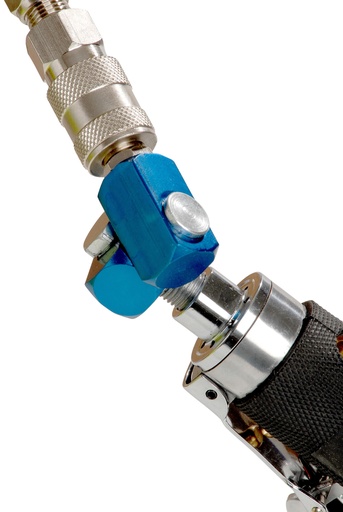 [FMT4080] Fast Mover Air tool swivel connector with 1/4bsp thread.
