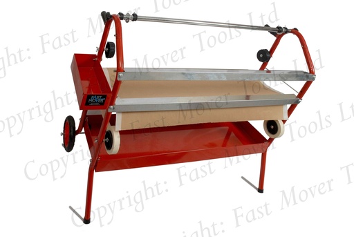 [FMT4300] Fast Mover Mobile  masking paper dispenser with tape applicator. 900mm wide. Takes 2 rolls of paper.
