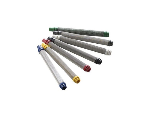 [FMT4793] Fast Mover 100 Mesh inline pencil airless spray gun filter. White  10 filters per pack