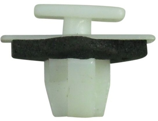 [FMT50115] Fast Mover Trim Clip Wht Moulding Clip to fit 12mm Hole.PK 10