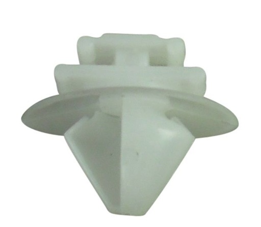 [FMT50116] Fast Mover Trim Clip White Moulding Clip to fit 8mm Hole. PK