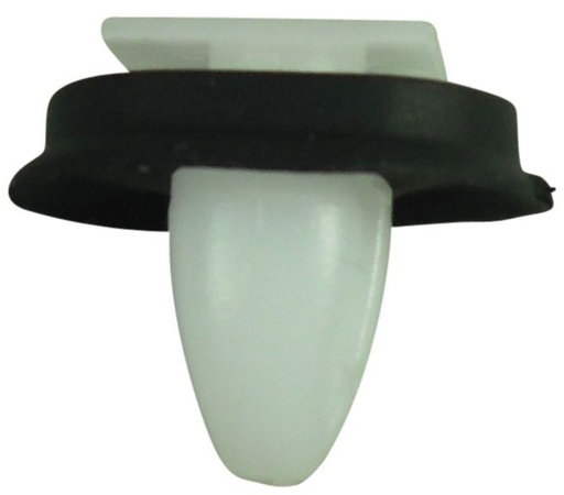 [FMT50118] Fast Mover Trim Clip Wht Moulding Clip to fit 9mm Hole. PK 10