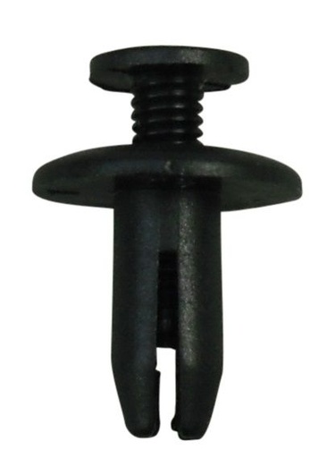 [FMT50120] Fast Mover Trim Clip Black Screw Rivet to fir 6mm Hole. PK 10