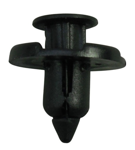 [FMT50131] Fast Mover Trim Clip Black Push Rivet to fit 8mm Hole. PK 10