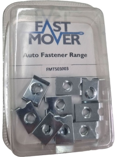 [FMT503003] Fast Mover U-NUT SPEED FASTENER NO.14 6.3mm pk10