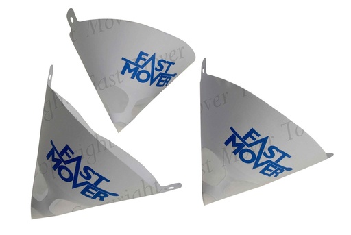 [FMT5190] Fast Mover Paper paint strainer with nylon mesh. Suitable for water & solvent based paints. 190micron mesh. 250 strainers per dispenser box