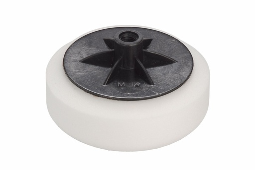 [FMT6062] Fast Mover Hard white compounding pad. 150 x 50mm M14 thread