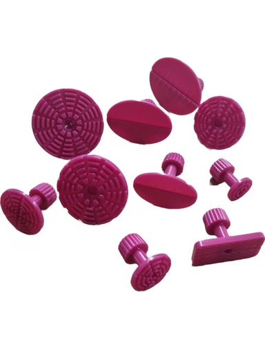 [FMT7560/RED] Fast Mover Red Dent Pulling Glue Sucker Pack 4