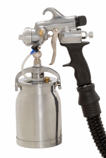 [FMT7890/1.8] Fast Mover HVLP turbine spray gun with 1000ml paint pot 1.8mm air cap