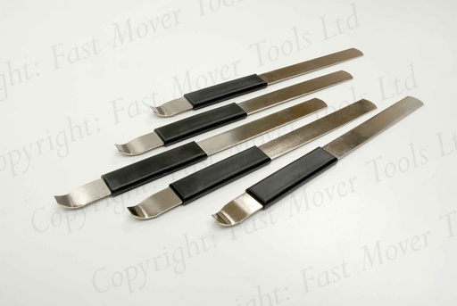 [FMT7930] Fast Mover Stainless steel paint tin opener & stirrer. 280mm. 5 stirrers per pack