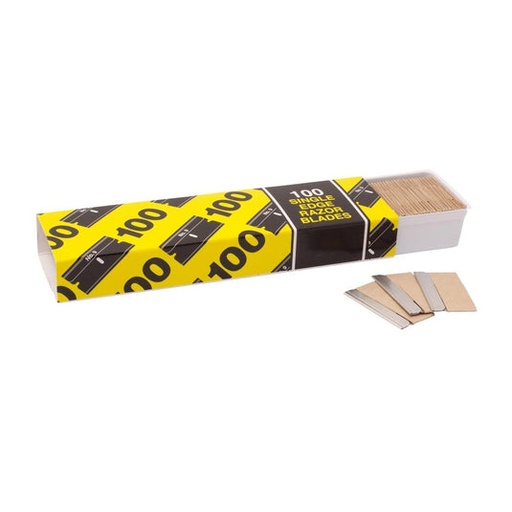 [FMT8030] CarTec Metal Single Edge Blades (Pack 100) 