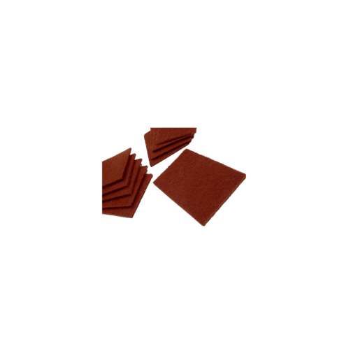 [FMT9080] Fast Mover Surface conditioning pad medium red. 150 x 225mm. 10 pads per pack