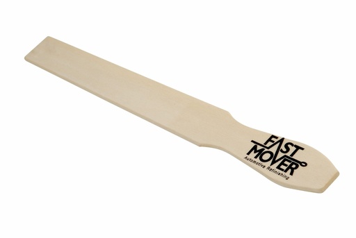 [FMT9920] Fast Mover Wooden paint mixing sticks. 300 x 25 x 3mm. 1000 stic