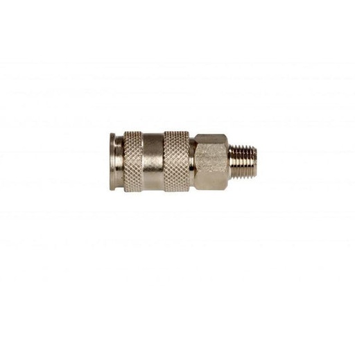 [FMTHFCM/2] CarTec Compressor High Flow Coupler - Male Thread - Pack of 2 