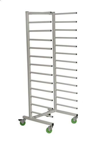 [GL841005] Fast Mover Mobile drying rack. 13 shelves. 1925mm high. 680mm wi