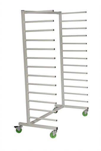 [GL841090] Fast Mover Mobile drying rack. 13 shelves. 1925mm high. 880mm wi