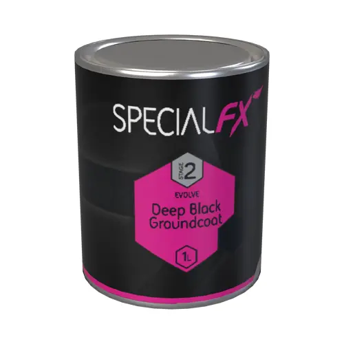 [SFXR4000/1] FLP 2K Deep Black Groundcoat 1L