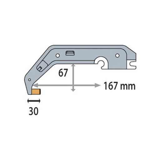 [022393] GYS C5 ARM (INSULATED)