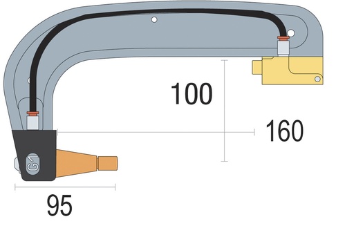 [022768] GYS G1 ARM (INSULATED)