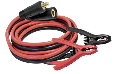 [027886] GYS CABLES 5.0m - 25mm² + CLAMPS FOR GYSFLASH PRO (DINSE)