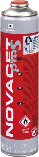 [040441] GYS 380ML CARTRIDGE (220gr gas) NOVACET - ALL POSITION