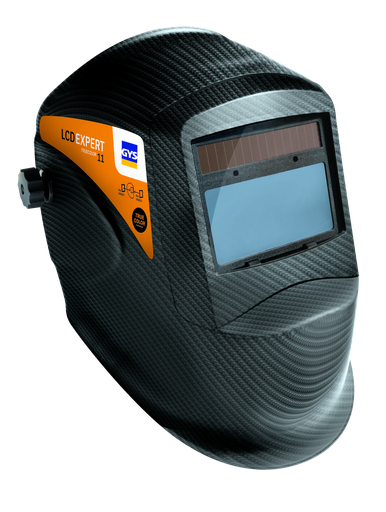 [040755] GYS LCD EXPERT 11 CARBON HELMET