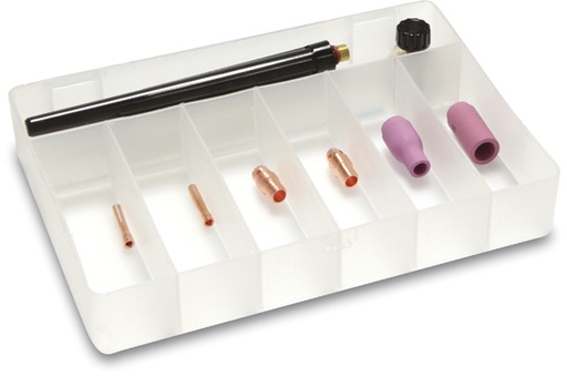 [044654] GYS BOX OF ACCESSORIES - TIG TORCH SR9 - DC