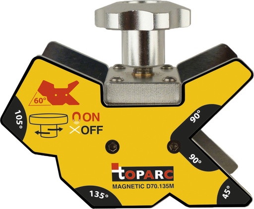 [047099] GYS WELDING POSITIONER MULTI-ANGLE MAGNETIC D70.135M