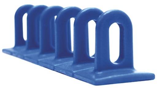 [048102] GYS SET OF 3 BLUE FLAT PLASTIC MULTIPADS (6x36x156mm)
