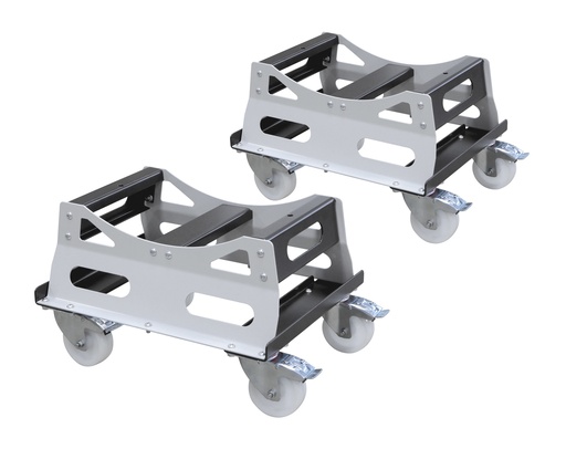 [048768] GYS UNDER-WHEEL MOVING AND HANDLING STOOLS (x2)