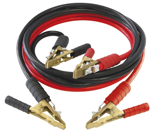 [056206] GYS JUMP LEADS PRO 320A - BRASS CLAMPS - Ø16mm² - 2 x 3m
