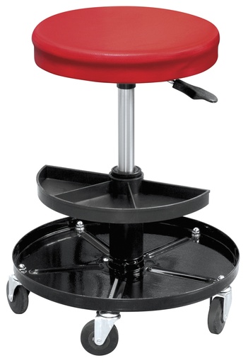 [057555] GYS ROUND STOOL WITH TOOL STORAGE