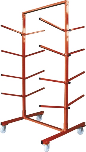 [059825] GYS EIGHT-PIECE BUMPER SUPPORT FRAME ON WHEELS