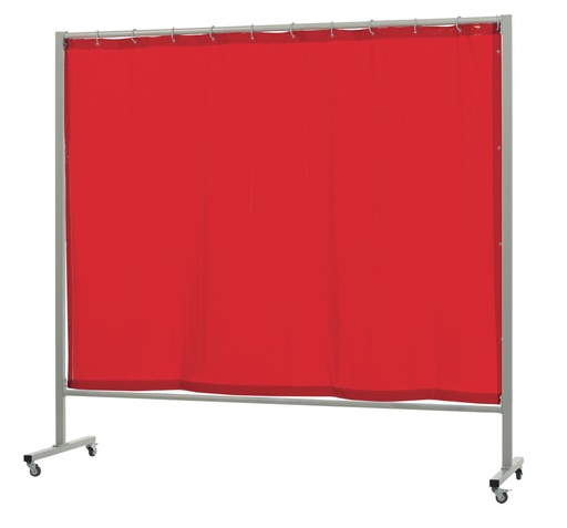 [060470] GYS ORANGE WELDING CURTAIN OPTI 215.O ON WHEELS 2x2.15m