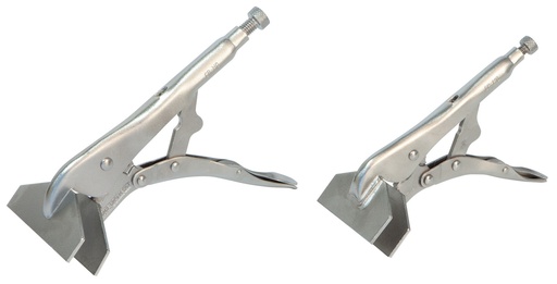 [062719] GYS FLAT-NOSE LOCK-GRIP PLIERS (200 & 250mm)