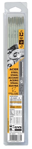 [066731] GYS 7 BASIC ELECTRODES E7018 - Ø3.2 (BLISTER)